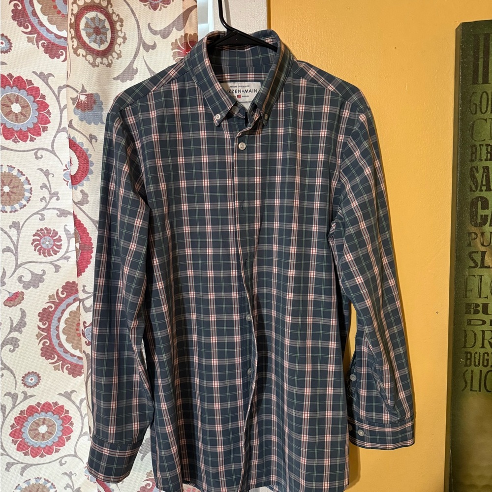 Mizzen+Main Plaid Shirt